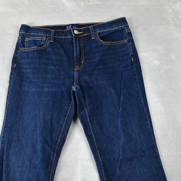 GAP Jeans Womens 4/27R (28x31) Perfect Boot Blue Denim - Picture 4 of 9